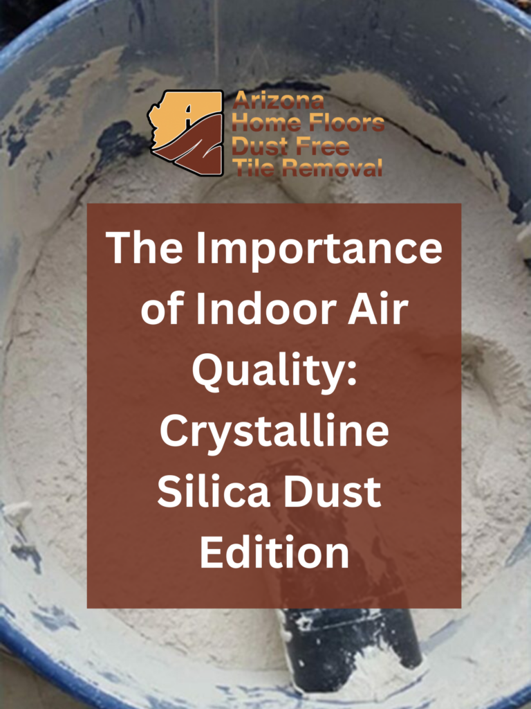 Silica Dust in the Home - Respirable Crystalline Silica Dust